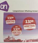 Laag seizoen Efteling entreekaartje, Eén persoon, Kortingsbon