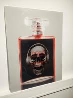 Ter Halle glasschilderij Parfum fles, Ophalen, Nieuw, Schilderij, 75 cm of meer