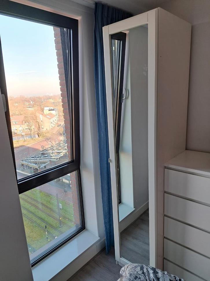 Ikea Pax kast wit met spiegeldeur - 50x60x236cm, Huis en Inrichting, Kasten | Kledingkasten, Ophalen