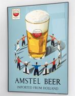 Amstel Bier USA Poster Reclame affiche, Ophalen of Verzenden, Nieuw, Reclamebord, Plaat of Schild, Amstel