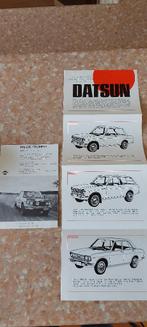 Datsun folder/brochure, Ophalen of Verzenden, Zo goed als nieuw, Nissan