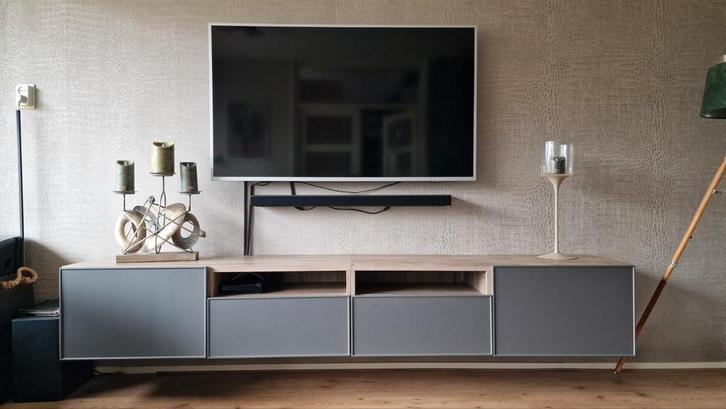 Ikea Besta TV Meubel 240cm, Huis en Inrichting, Kasten | Televisiemeubels, Gebruikt, Minder dan 100 cm, 200 cm of meer, 25 tot 50 cm