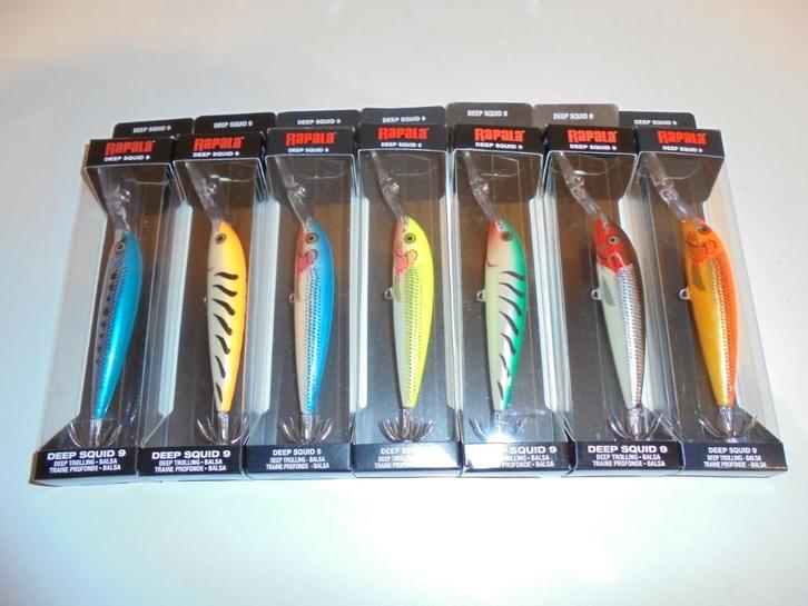 Rapala Deep Squid Lure 9cm 15g Voor Sephia en Callamari., Watersport en Boten, Hengelsport | Zeevissen, Nieuw, Overige typen, Ophalen of Verzenden