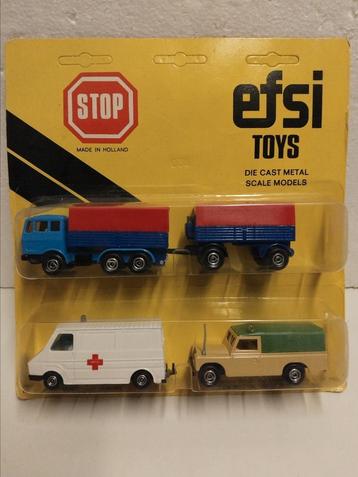 EFSI blister 5 pack Land Rover Fiat Ambulance Mercedes 3INCH beschikbaar voor biedingen