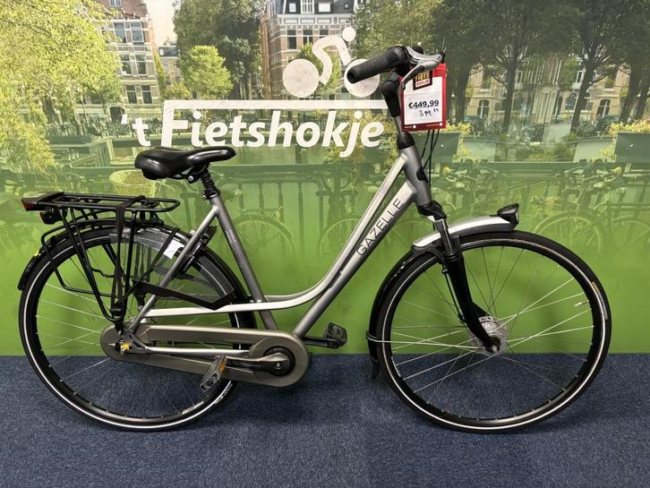 Fietshokje Raaks : Gazelle Paris damesfiets 53 cm, Fietsen en Brommers, Fietsen | Dames | Damesfietsen, Zo goed als nieuw, Gazelle