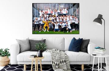 Org kleuren acrylfoto 50x75 cm huldiging SC Telstar 1-6-2025 beschikbaar voor biedingen