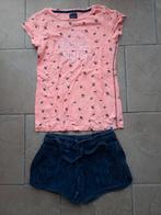 Jake Fischer: leuke set tshirt korte broek maat 164, Ophalen, Gebruikt, Meisje, Setje