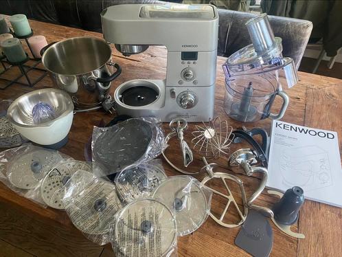 Kenwood KM 080 keukenmachine, Witgoed en Apparatuur, Keukenmixers, Zo goed als nieuw, 4 liter of meer, 3 snelheden of meer, Vaatwasserbestendig