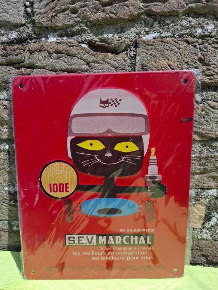 Reclamebord SEV Marchal, Verzamelen, Automerken, Motoren en Formule 1, Nieuw, Auto's, Ophalen of Verzenden