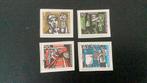 Duitse post serie 270/273, Postzegels en Munten, Ophalen of Verzenden, BRD, Gestempeld