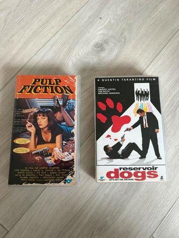 Videobanden: Pulp Fiction & Reservoir Dogs beschikbaar voor biedingen