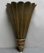 Wand lamp uit India LA2 houten wand decoratie oosters Azie, Ophalen of Verzenden