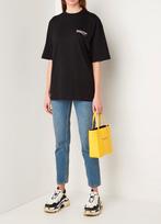 Balenciaga Political Campaign T-shirt met logoprint/unisex, Balenciaga, Zwart, Nieuw, Ophalen of Verzenden