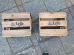 Leffe Bierkratjes - Houten Kratten, Ophalen of Verzenden