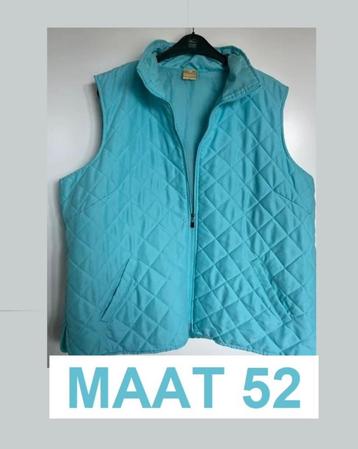 Zomers dames gilet - bodywarmer - mouwloos vest - maat 52 beschikbaar voor biedingen