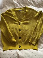 Heerlijk fijngebreid vest van ZIlch, Kleding | Dames, Truien en Vesten, Ophalen, Geel, Zo goed als nieuw, Maat 36 (S)