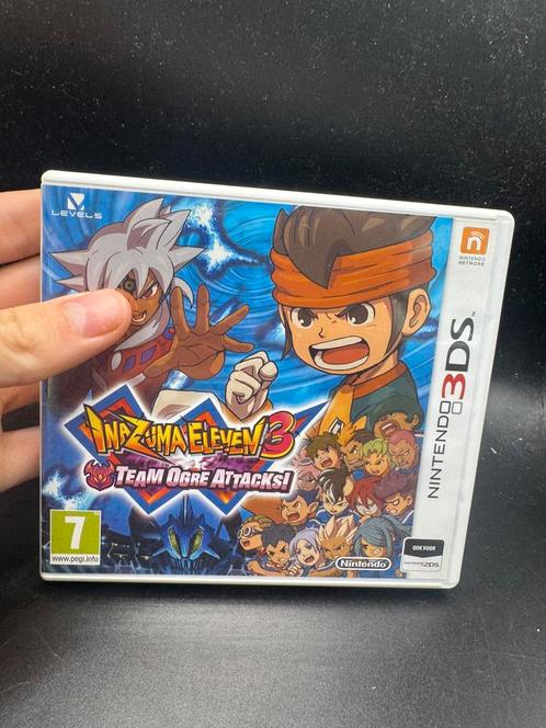Inazuma eleven 3ds team ogre attacks, Spelcomputers en Games, Games | Nintendo 2DS en 3DS, Zo goed als nieuw, 1 speler, Vanaf 3 jaar