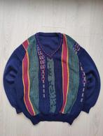 Vintage Gebreide Trui L, Maat 52/54 (L), Blauw, ., Vintage