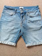 Jack & Jones Korte Spijkerbroek Maat M, Ophalen of Verzenden, Zo goed als nieuw, Jack & Jones, Maat 48/50 (M)