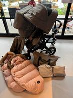 Bugaboo Donkey Duo 3/5 mineral taupe - Complete set!, Gebruikt, Ophalen, Kinderwagen, Duowagen