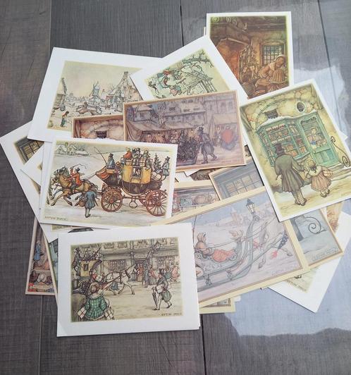 Ansichtkaarten Anton Pieck, Verzamelen, Ansichtkaarten | Themakaarten, Ophalen of Verzenden