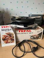 Tefal Gourmet Raclette Grill Set, Ophalen of Verzenden, Gebruikt, 4 t/m 7 personen