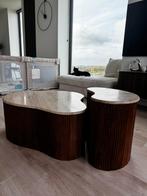 Salontafel Travertine van Zitmaxx, Ophalen, 100 tot 150 cm, 50 tot 100 cm, Zo goed als nieuw