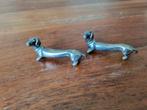 Vintage Teckel Messenleggers - Set van 2, Antiek en Kunst, Ophalen of Verzenden