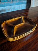 Vintage gourmet borden 4x, Ophalen of Verzenden, Zo goed als nieuw, Overige stijlen, Bord(en)