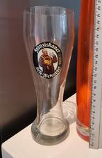 bierglas - franziskaner hefe weissbier - 22cm hoog - glas, Verzamelen, Ophalen, Zo goed als nieuw, Bierglas