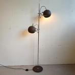 Vintage Herda bollen vloerlamp, Huis en Inrichting, Lampen | Vloerlampen, Ophalen, Gebruikt, Vintage, Metaal