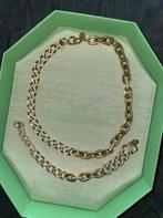 Swarovski armband ketting set dextera, Sieraden, Tassen en Uiterlijk, Ophalen, Zo goed als nieuw, Goud, Goud