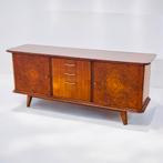 Vintage dressoir | sideboard | wandkast | houten dressoir, Met deur(en), 150 tot 200 cm, Niet bekend, 50 tot 75 cm
