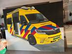 Ambulance Schilderij - Uniek - 195 x 260, Antiek en Kunst, Ophalen
