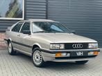 Audi Coupé 1986 58000 km 1e eigenaresse 1925 complete docum., Auto's, Audi, Voorwielaandrijving, Stof, 4 cilinders, Beige