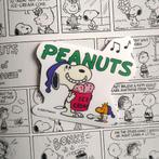 Snoopy en Woodstock van Peanuts strips Slaapfeestje Sticker, Verzenden, Snoopy, Nieuw, Plaatje, Poster of Sticker