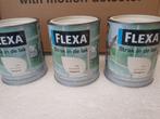 3 blikken Flexa Strak in de Lak zijdeglans zacht terra 1062, Ophalen, Nieuw