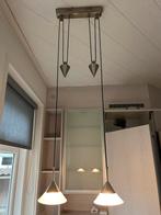 Hanglamp, Ophalen of Verzenden, Gebruikt, Glas, 50 tot 75 cm
