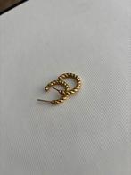 Go Dutch Label oorbellen stainless steel, Ophalen of Verzenden, Gebruikt, Goud