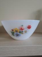 Vintage Arcopal schaal anemonen, Ophalen of Verzenden