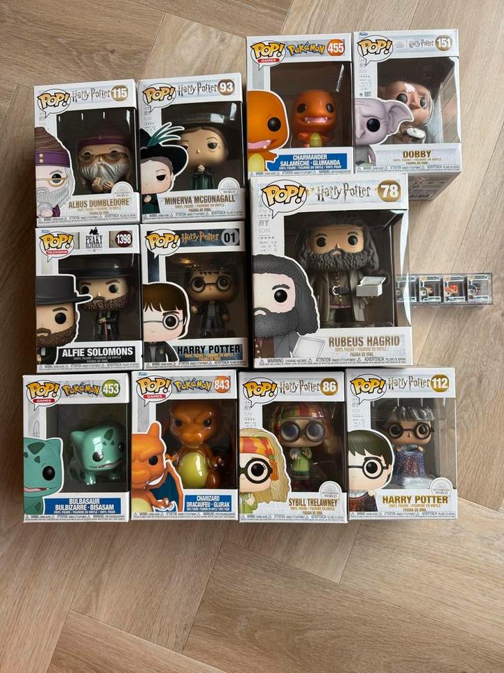 Harry Potter & Pokémon Funko Pop! Verzameling, Verzamelen, Harry Potter, Nieuw, Actiefiguurtje, Ophalen