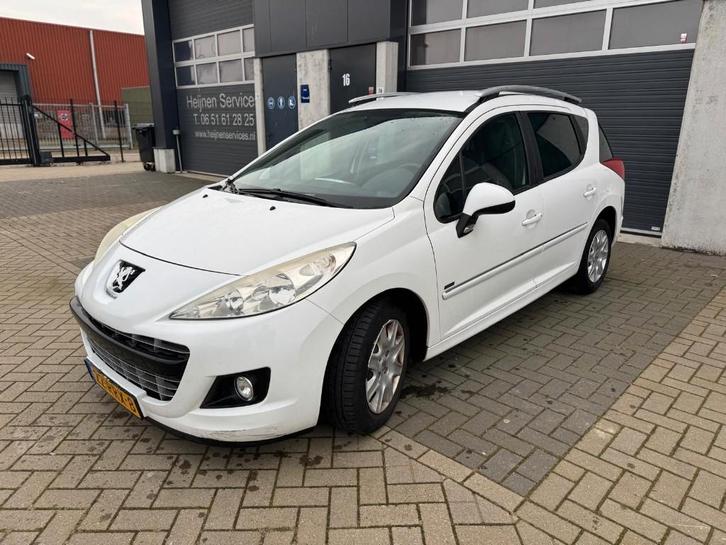 Peugeot 207 1.4 VTI 16V SW 2011 Wit, Auto's, Peugeot, Bedrijf, ABS, Airbags, Airconditioning, Bluetooth, Boordcomputer, Centrale vergrendeling