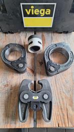 Viega Zwenk persbekken set 76.1 + 88.9 en moederbek Z2, Auto diversen, Autogereedschap, ., ;, Ophalen of Verzenden, Zo goed als nieuw