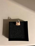 Hangertje echt zilver in de vorm van n tasje rosep, Ophalen of Verzenden, Zo goed als nieuw, Zilver