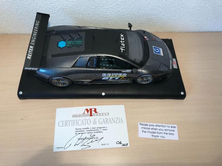 Lamborghini Murcielago R-SV reiter 1:18 MR 0358, Hobby en Vrije tijd, Modelauto's | 1:18, Zo goed als nieuw, Auto, Ophalen of Verzenden