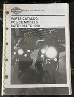 Harley Davidson Politie Modellen Onderdelen Catalogus 1984-1, Motoren, Ophalen of Verzenden, Harley-Davidson of Buell