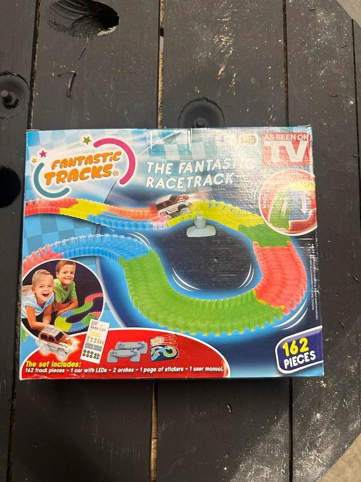 Fantastische Racebaan - Glow in the Dark - Nieuw!, Kinderen en Baby's, Speelgoed | Racebanen, Nieuw, Racebaan, Elektrisch, Overige merken