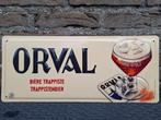 Reclamebord Orval, Ophalen of Verzenden, Nieuw, Reclamebord, Plaat of Schild, Overige merken