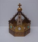 Antieke Grote kerk kroon - van heiligbeeld, Antiek en Kunst, Ophalen of Verzenden