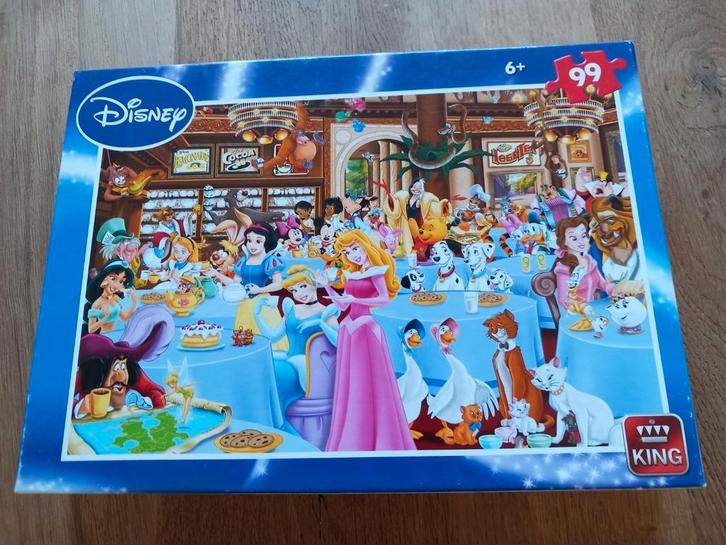 Legpuzzel Disney 99 stukjes, Kinderen en Baby's, Speelgoed | Kinderpuzzels, Gebruikt, 6 jaar of ouder, Meer dan 50 stukjes, Ophalen of Verzenden
